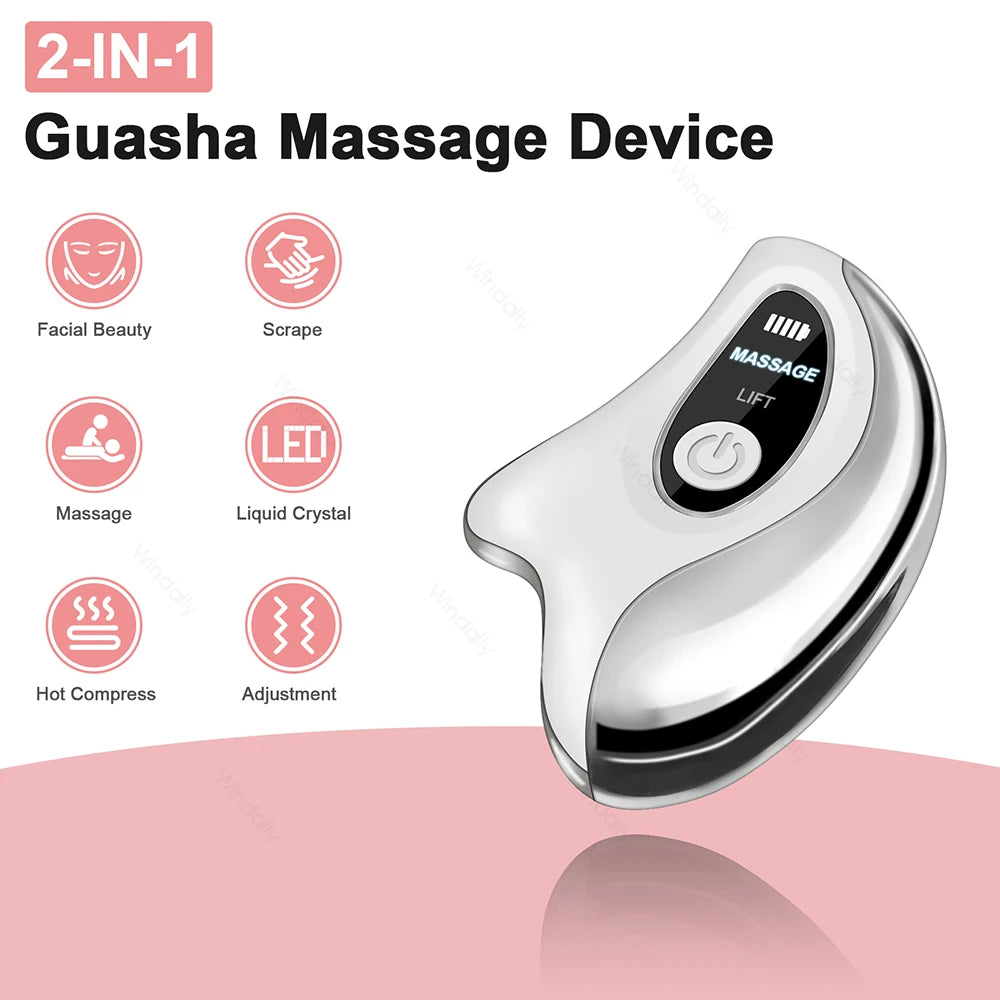 Gua Sha électrique chauffant et vibrant – CLEVI Paris