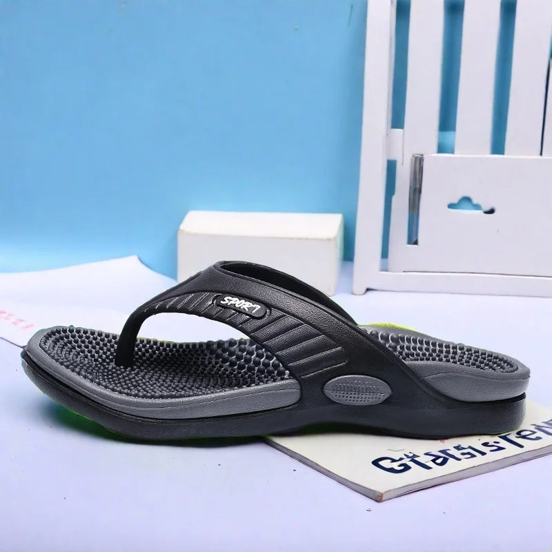 Sandales EVA Légères Homme – Semelle Massage Slip-On Plage Extérieur 7 Coloris Pointures 40–47 – CLEVI Paris