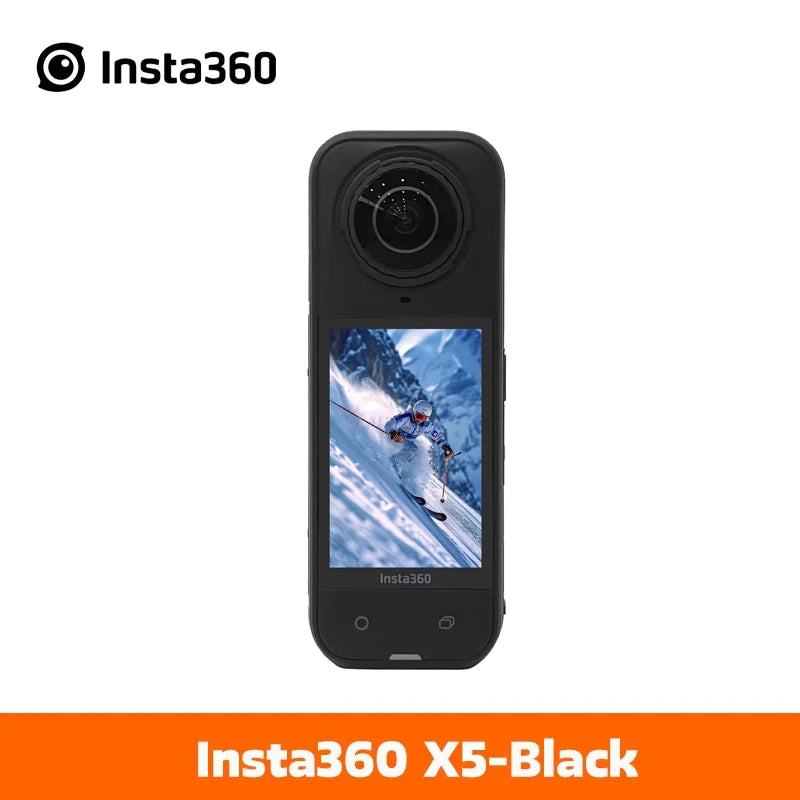 Insta360 X5 – Caméra 360° 8K/30fps Triple Puce IA Objectifs Interchangeables FlowState Basse Lumière Expédié Europe – CLEVI Paris