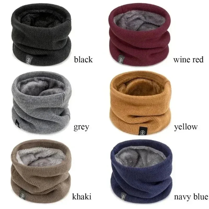 Tour de Cou Tricoté | Snood Chaud Polyester, Unisexe, Outdoor Hiver – CLEVI Paris