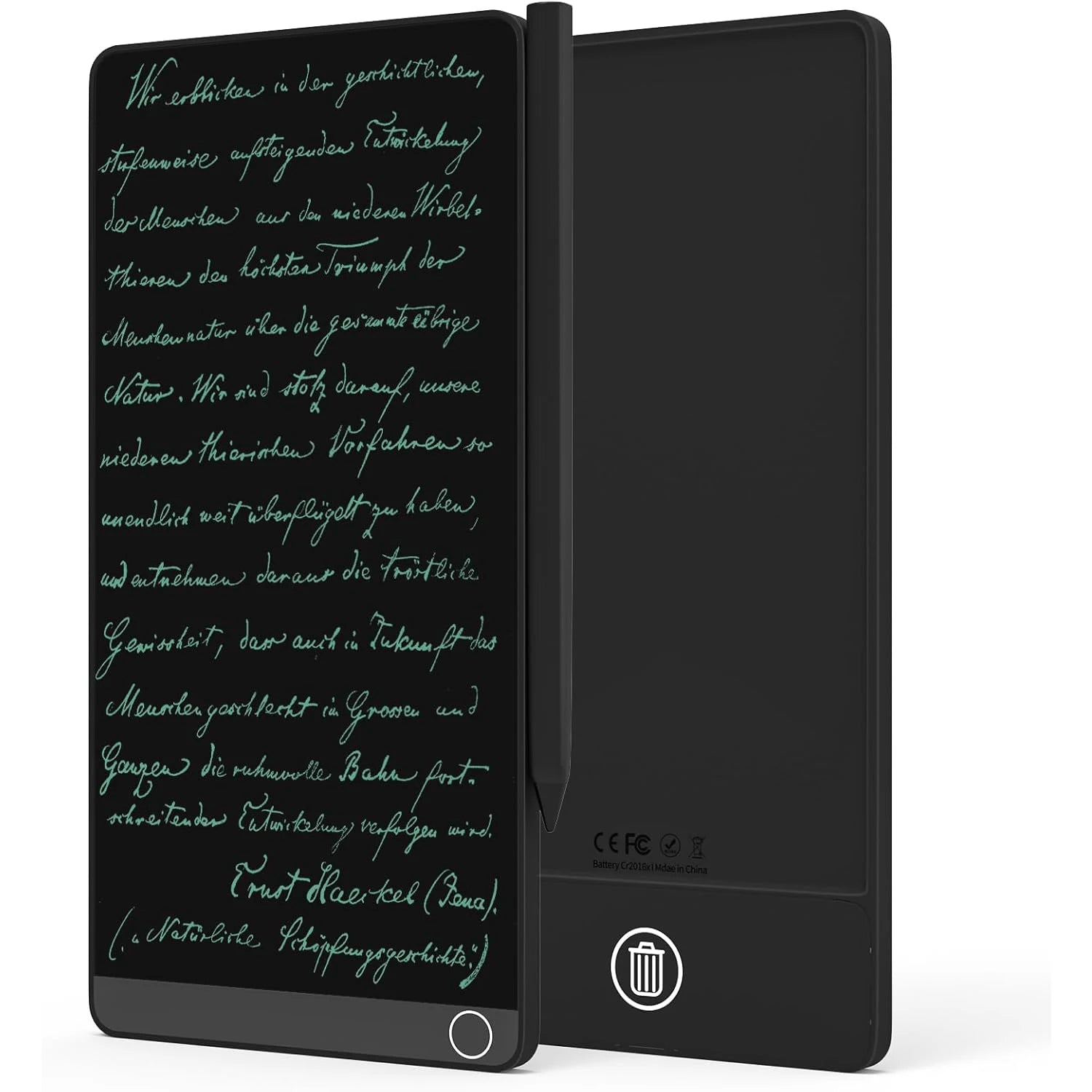 Tablette LCD Écriture 6,5" – Ardoise Numérique Effаçable, Stylet Inclus, Certifiée CE – CLEVI Paris