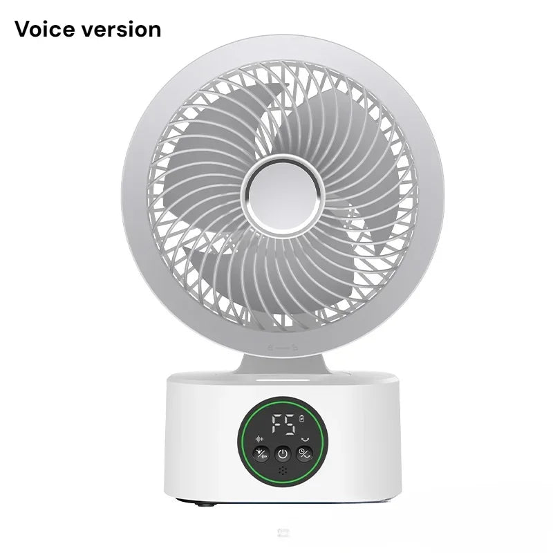 Ventilateur mural pliable rechargeable USB – CLEVI Paris