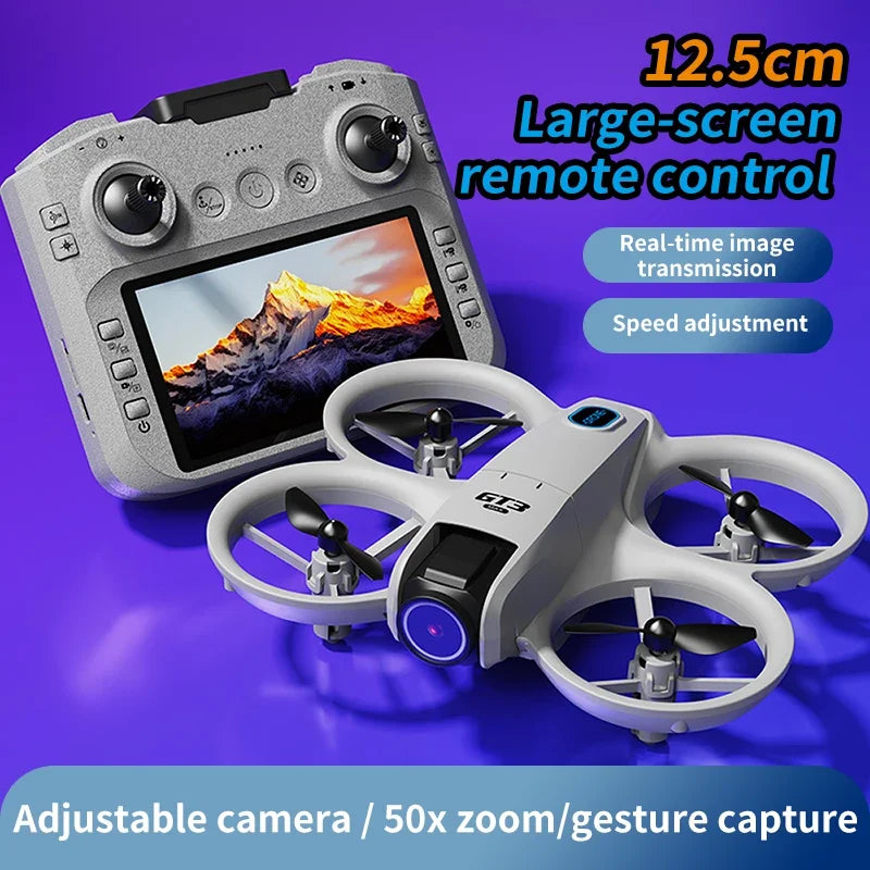 Drone LYZRC GT3 MAX 8K – Gimbal 2 Axes, Moteur Brushless, Portée 9000m, Autonomie 23min, 120g, Évitement Obstacles