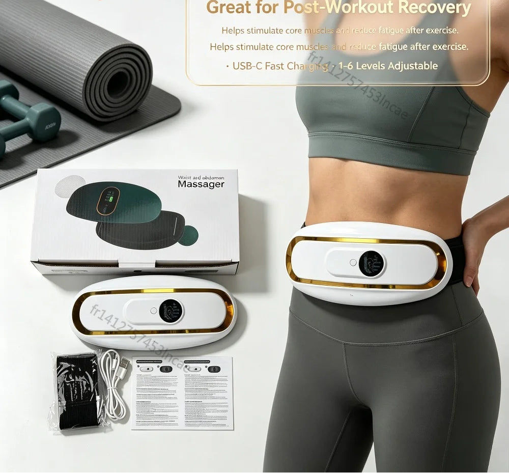 Masseur abdominal électrique EMS/TENS – CLEVI Paris
