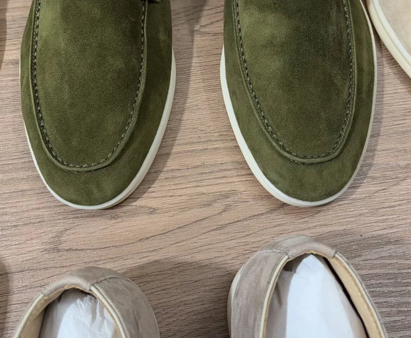 Mocassins Femme Cuir Véritable Tassel Colorés – CLEVI Paris