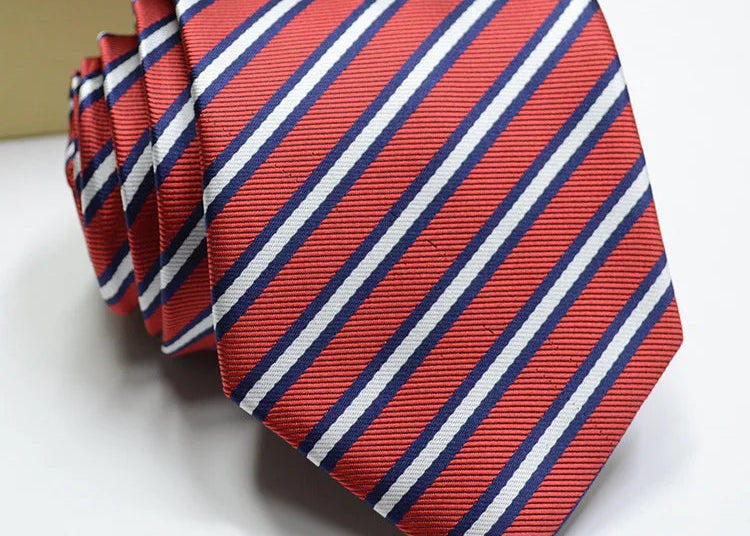 Cravate homme motifs variés 7–8 cm – CLEVI Paris