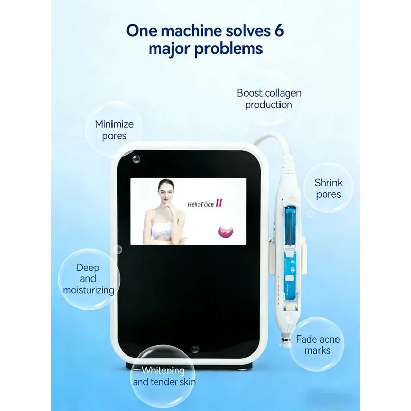 Appareil de soin facial RF hydratant – CLEVI Paris