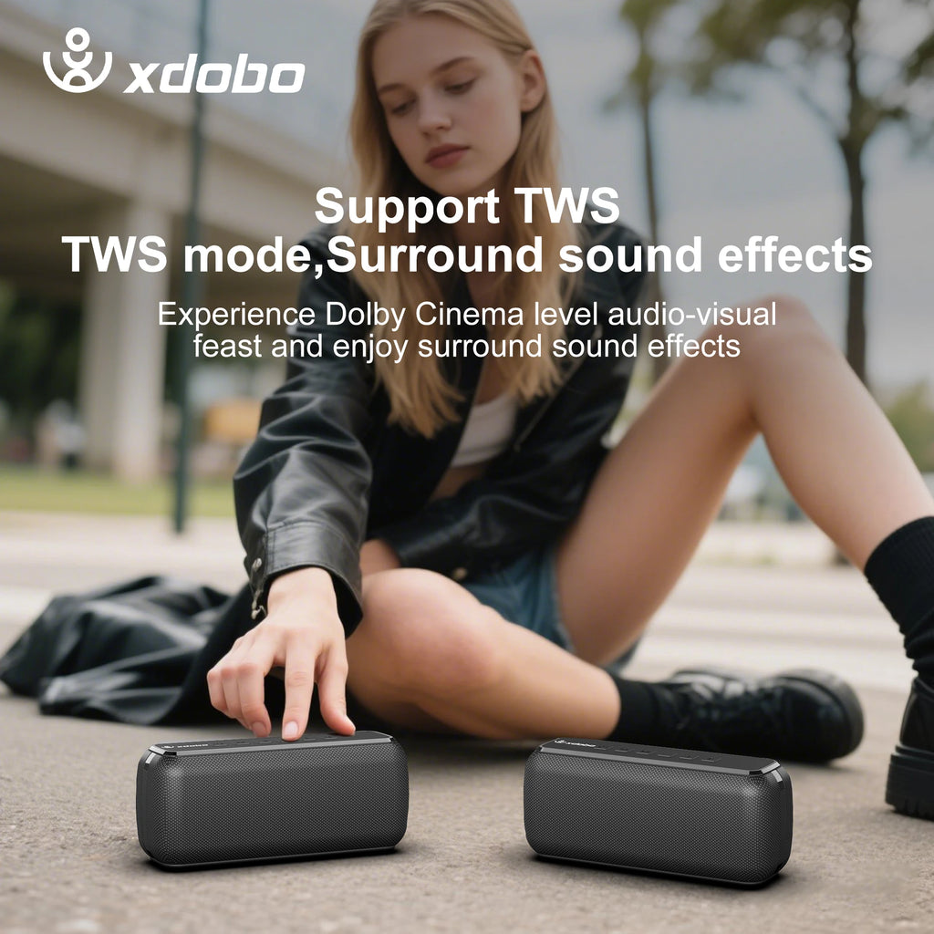 XDOBO X8 60W Enceinte Bluetooth Portable – CLEVI Paris