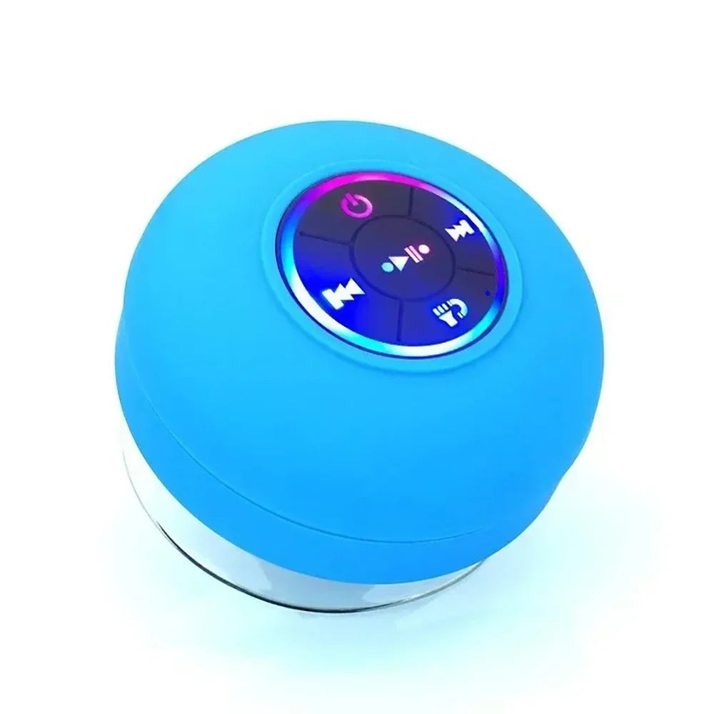 Enceinte Bluetooth Waterproof Ventouse — Salle de Bain & Outdoor — CLEVI Paris