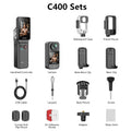 Caméscope de Poche SJCAM C400 4K – Stabilisation 6 Axes, Écran Tactile Rotatif, Module Détachable, WiFi, Vlogging – CLEVI Paris