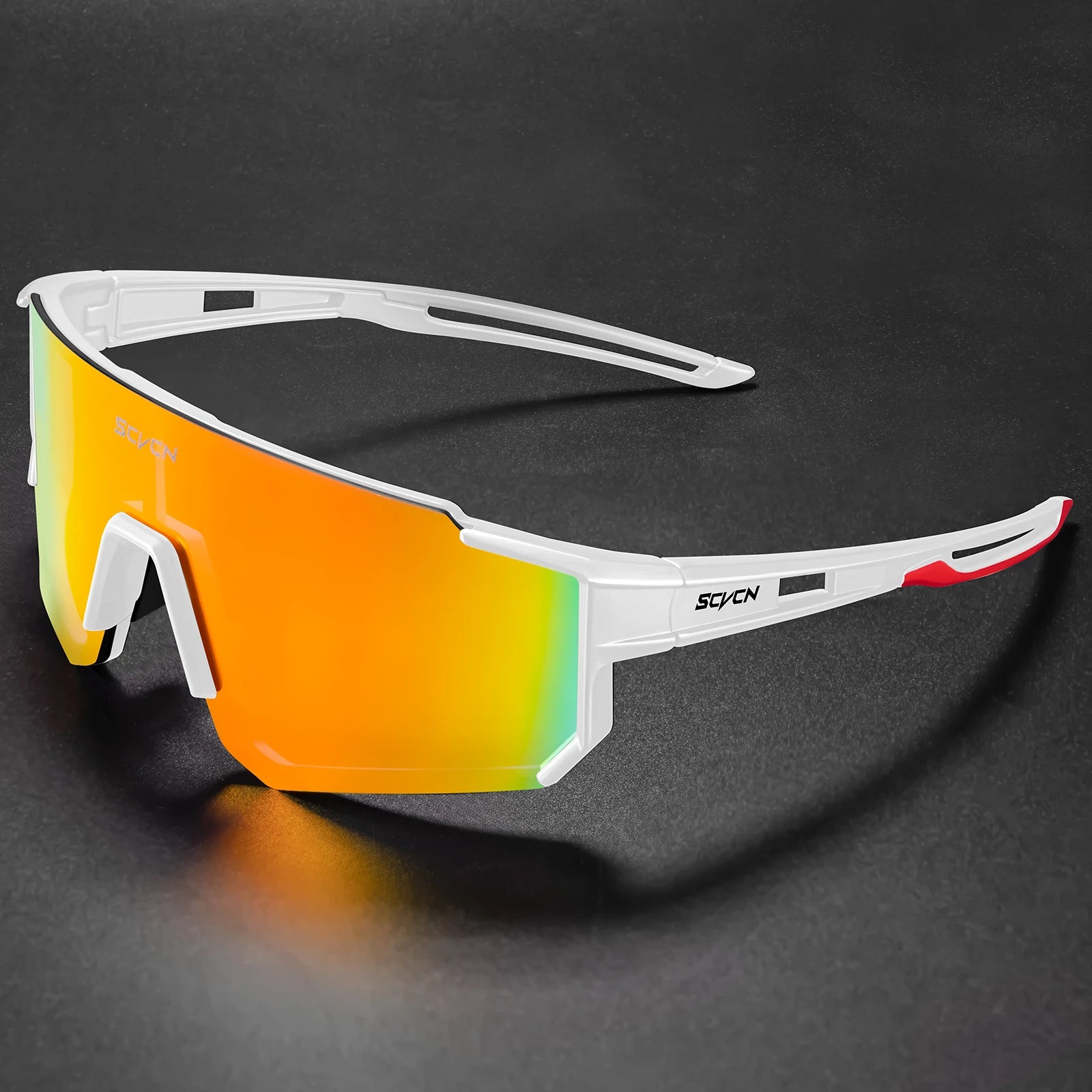 Lunettes de Cyclisme Sport Unisexe UV400 Polycarbonate CE 30 Coloris – CLEVI Paris