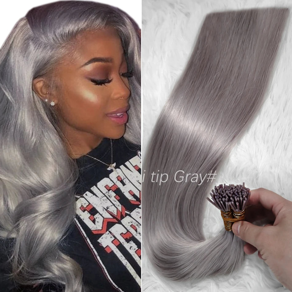 Extensions I-Tip lisses, cheveux humains – CLEVI Paris