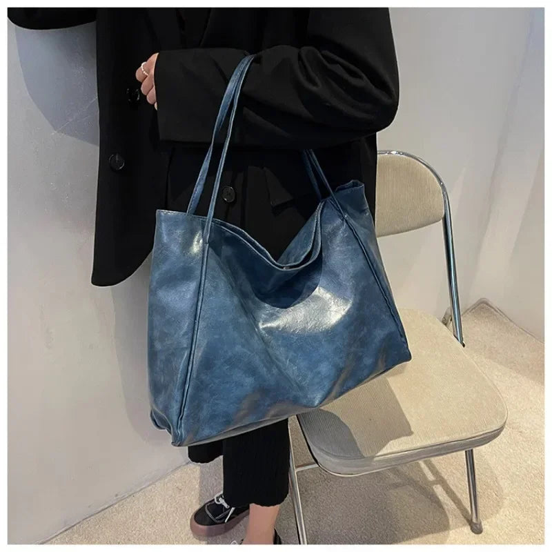 Sac Cabas Femme Cuir PU Grande Capacité — CLEVI Paris