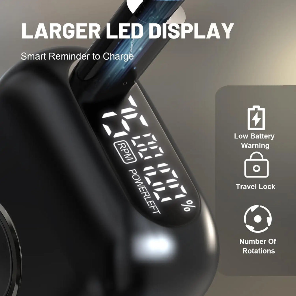 Rasoir Électrique Homme 4 Lames Flottantes | IPX7 Wet & Dry Charge TYPE-C 120 min – CLEVI Paris