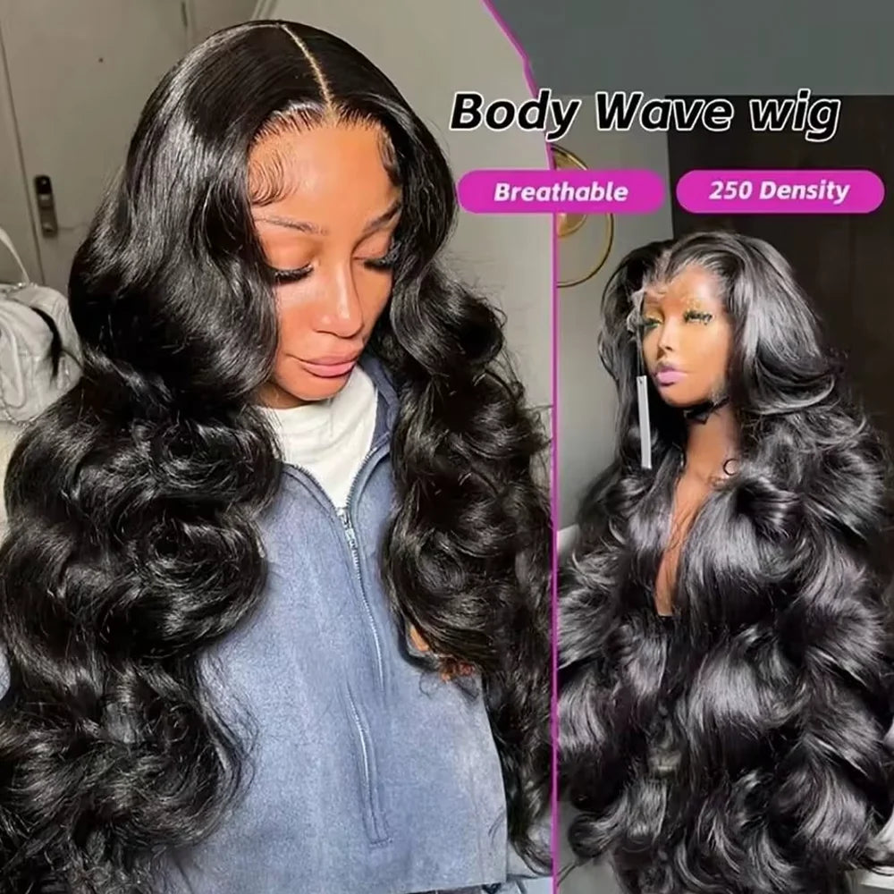 Perruque Body Wave Lace Front 250 Density – CLEVI Paris