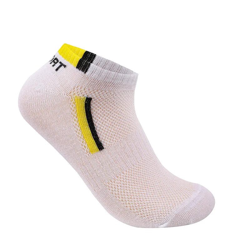 Chaussettes Homme Sport | Lot de 5 Paires, Polyester, Tige Basse – CLEVI Paris