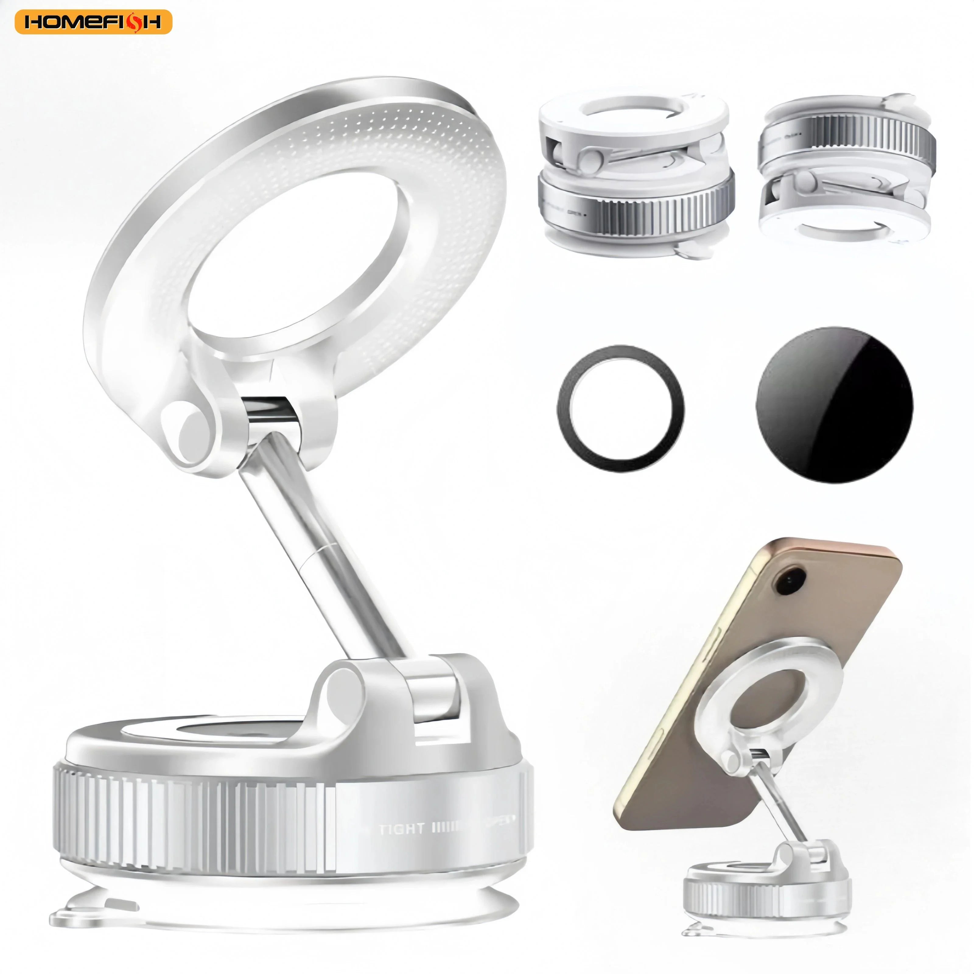 Support Téléphone Magnétique K007 3 Axes — CLEVI Paris