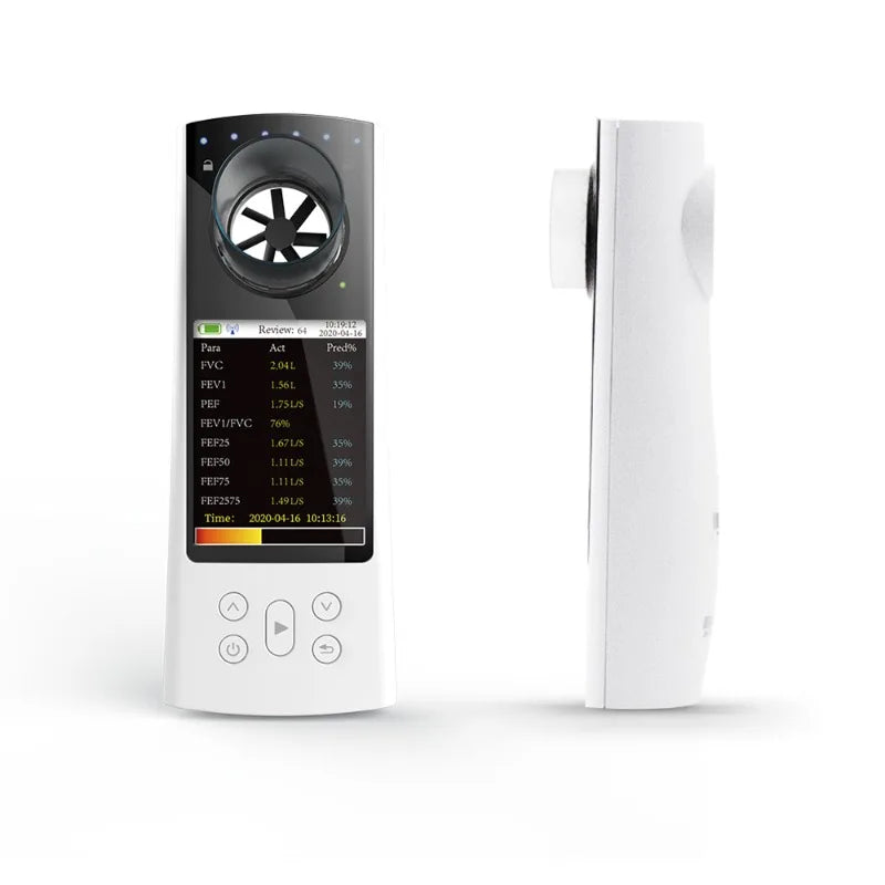 Spiromètre Numérique Contec SP80B Bluetooth Écran LCD Logiciel PC 10 Embouts – CLEVI Paris
