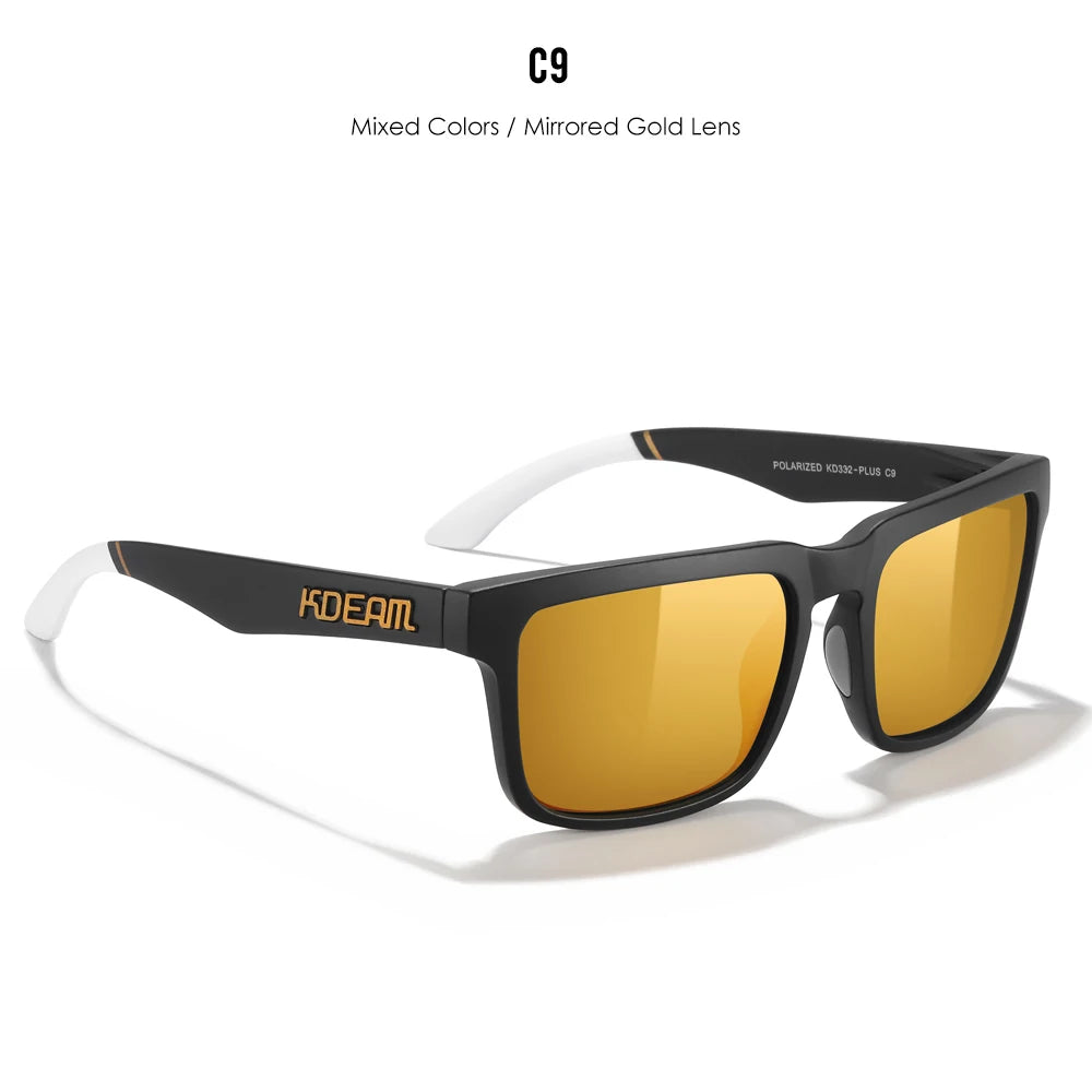 Lunettes de Soleil Polarisées Oversize Homme Femme – Verres Photochromiques Anti-Reflets UV400 – CLEVI Paris