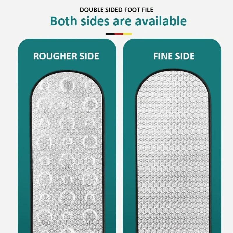 Râpe Pédicure Double Face Acier Inox 304 Anti-Callosités — CLEVI Paris
