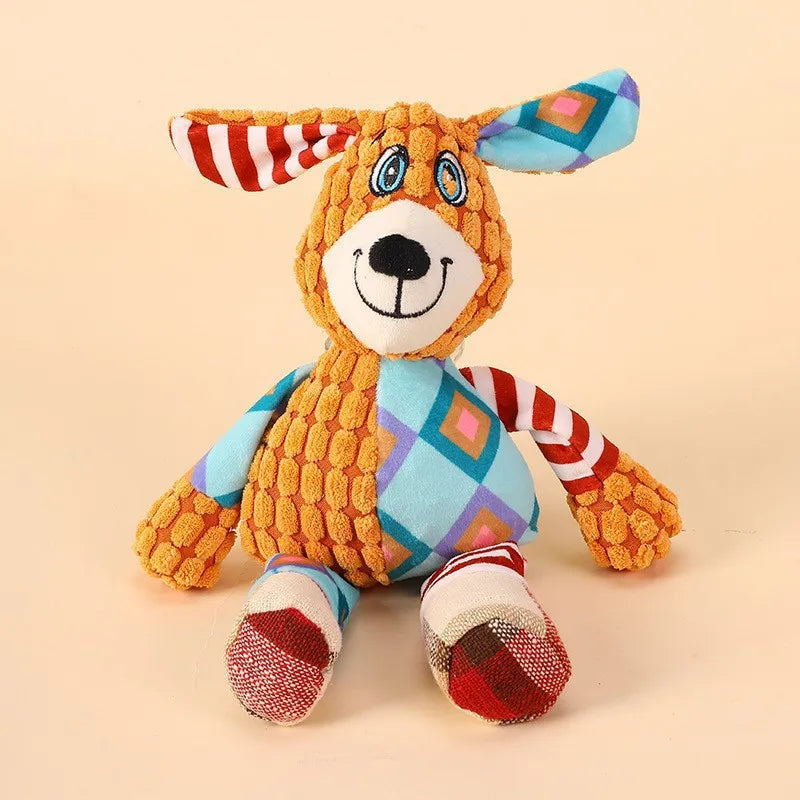 Jouet pour Chien – Peluche Animale Résistante & Interactive – CLEVI Paris