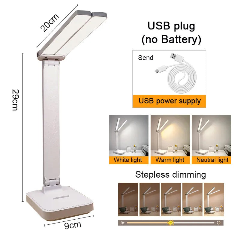 Lampe de Bureau LED Pliable — CLEVI Paris