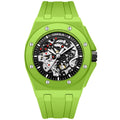 ONOLA ON3834CK Montre Homme Automatique Squelette Bracelet Silicone Verre Hardlex 3 ATM 4 Coloris – CLEVI Paris