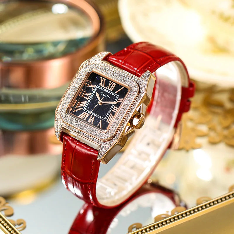 Montre Femme Élégante Grand Cadran Quartz – CLEVI Paris