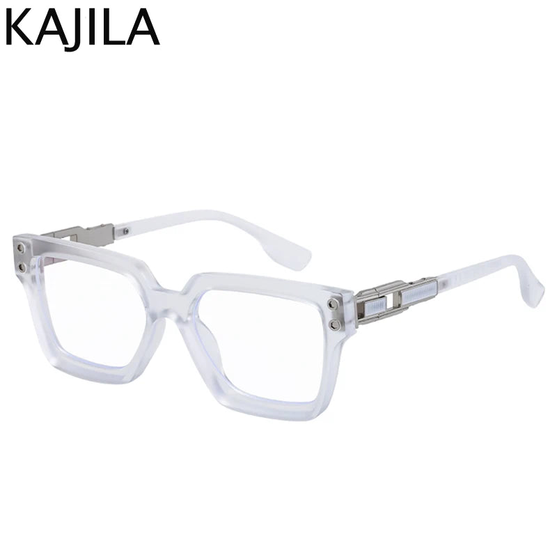 Lunettes de Soleil Carrées Punk Polarisées Monture Alliage UV400 Homme 14 Coloris – CLEVI Paris