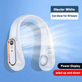 Ventilateur de Cou Sans Lame – Portable Silencieux USB Rechargeable 5 Vitesses Affichage Batterie Sport Bureau – CLEVI Paris