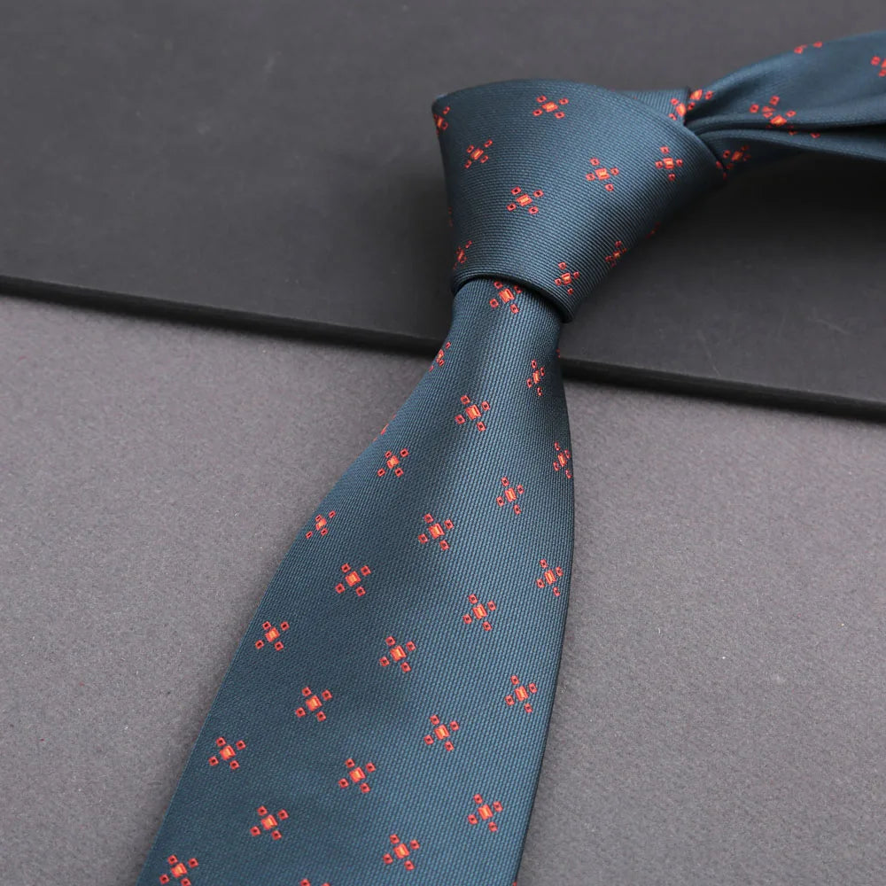 Cravate homme rayée 8 cm – CLEVI Paris