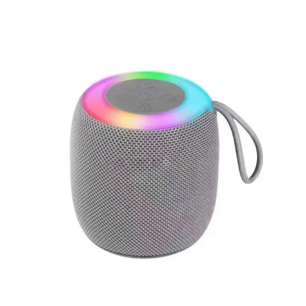 Enceinte Bluetooth Portable Mini LED Colorées | 5W, Batterie 800 mAh, Camping & Maison, 4 Coloris – CLEVI Paris