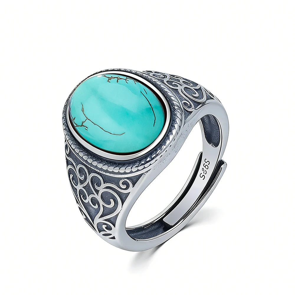Bague Homme Œil de Tigre Argent 925 – CLEVI Paris
