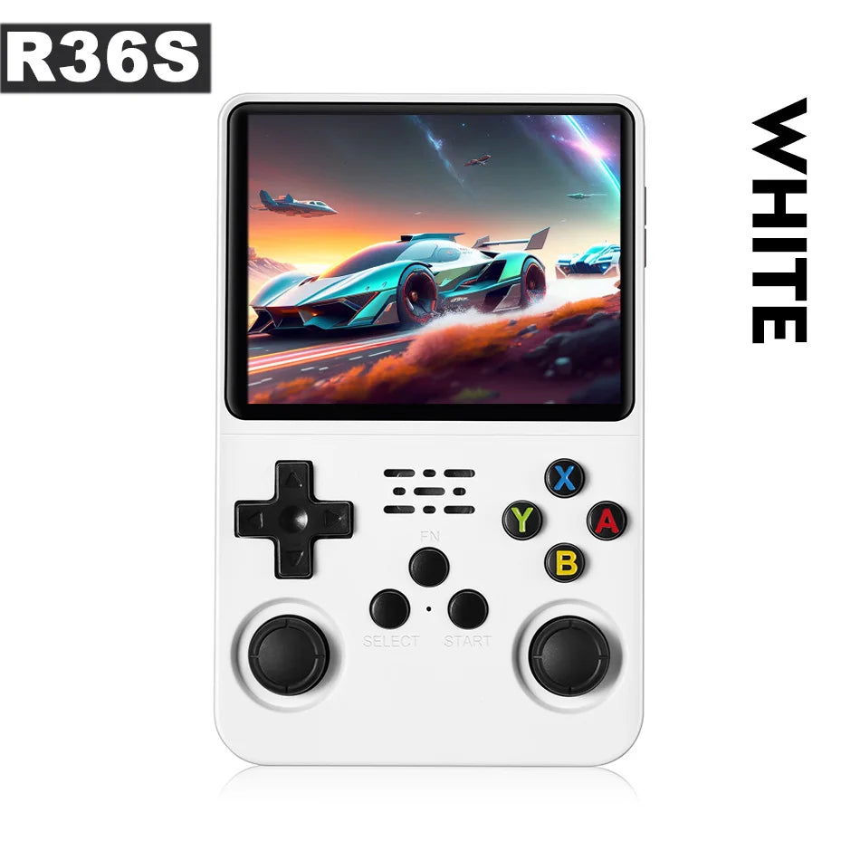 Console de Jeu Rétro R36S – Écran IPS 3,5", 64 Go 15 000+ Jeux / 128 Go 20 000+ Jeux