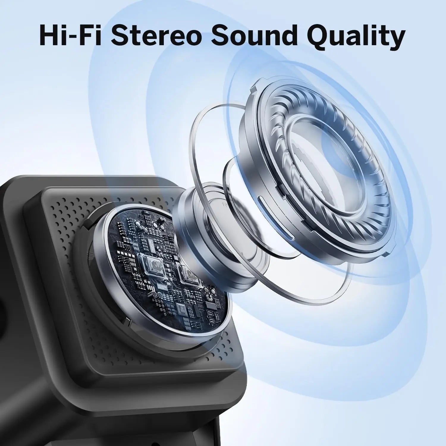 Support Téléphone 5-en-1 – Enceinte Induction HiFi, 8 LED RGB, Power Bank 5000mAh | Newmsnr