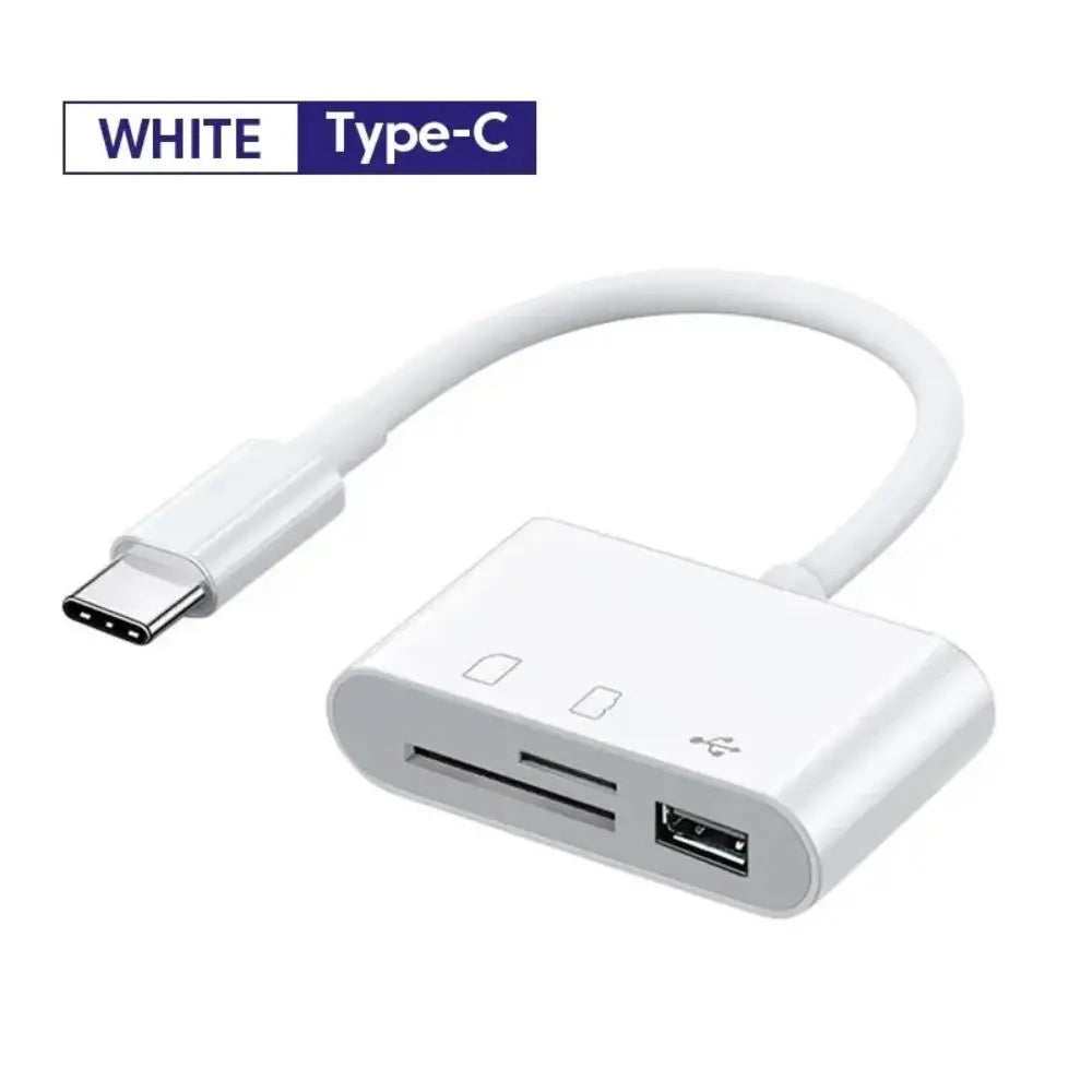 Adaptateur USB-C 3-en-1 SD/TF OTG Samsung MacBook – CLEVI Paris