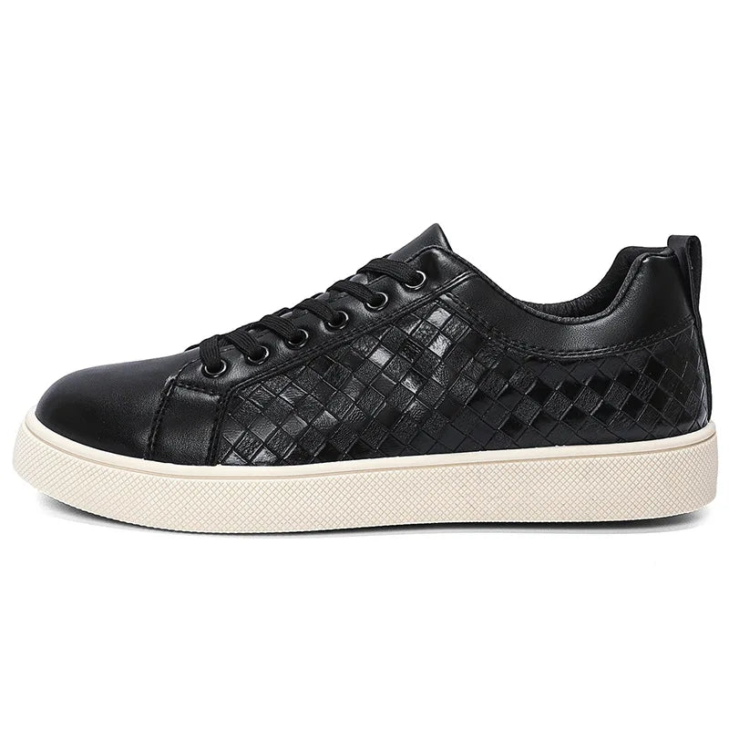 Chaussures Basses Homme Cuir Respirantes – Style Casual Légères Semelle Caoutchouc Pointures 39–45 – CLEVI Paris