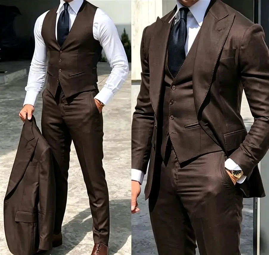 Costume homme 3 pièces pour mariage – CLEVI Paris