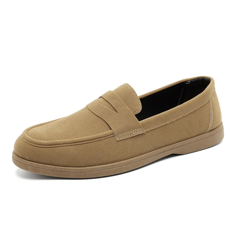 Mocassins Homme Slip-On Légers Respirants Semelle Caoutchouc – CLEVI Paris