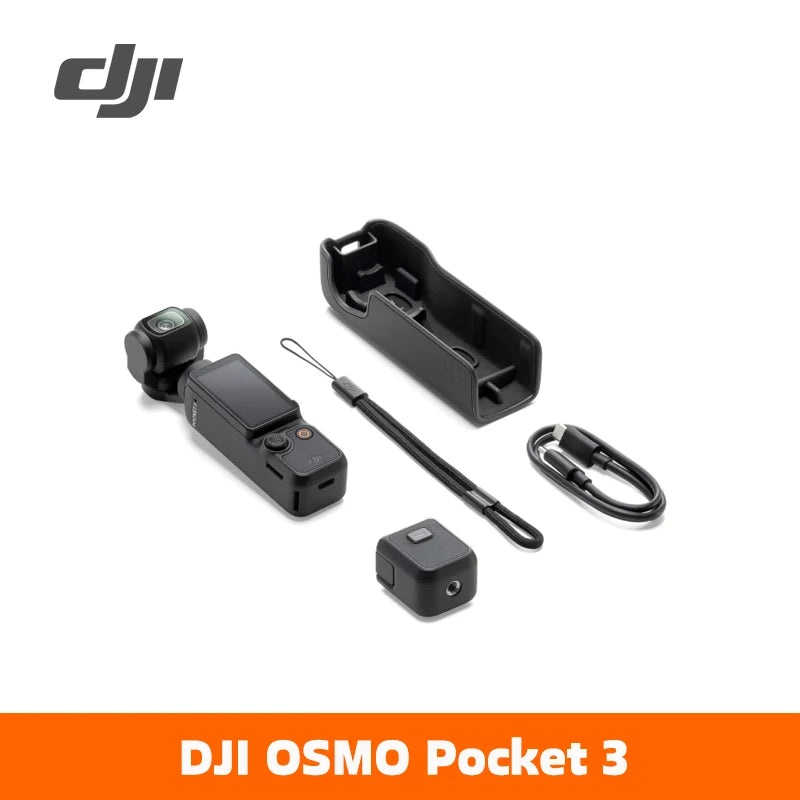 DJI Osmo Pocket 3 Caméra Stabilisateur 4K/120fps Capteur 1 Pouce – CLEVI Paris