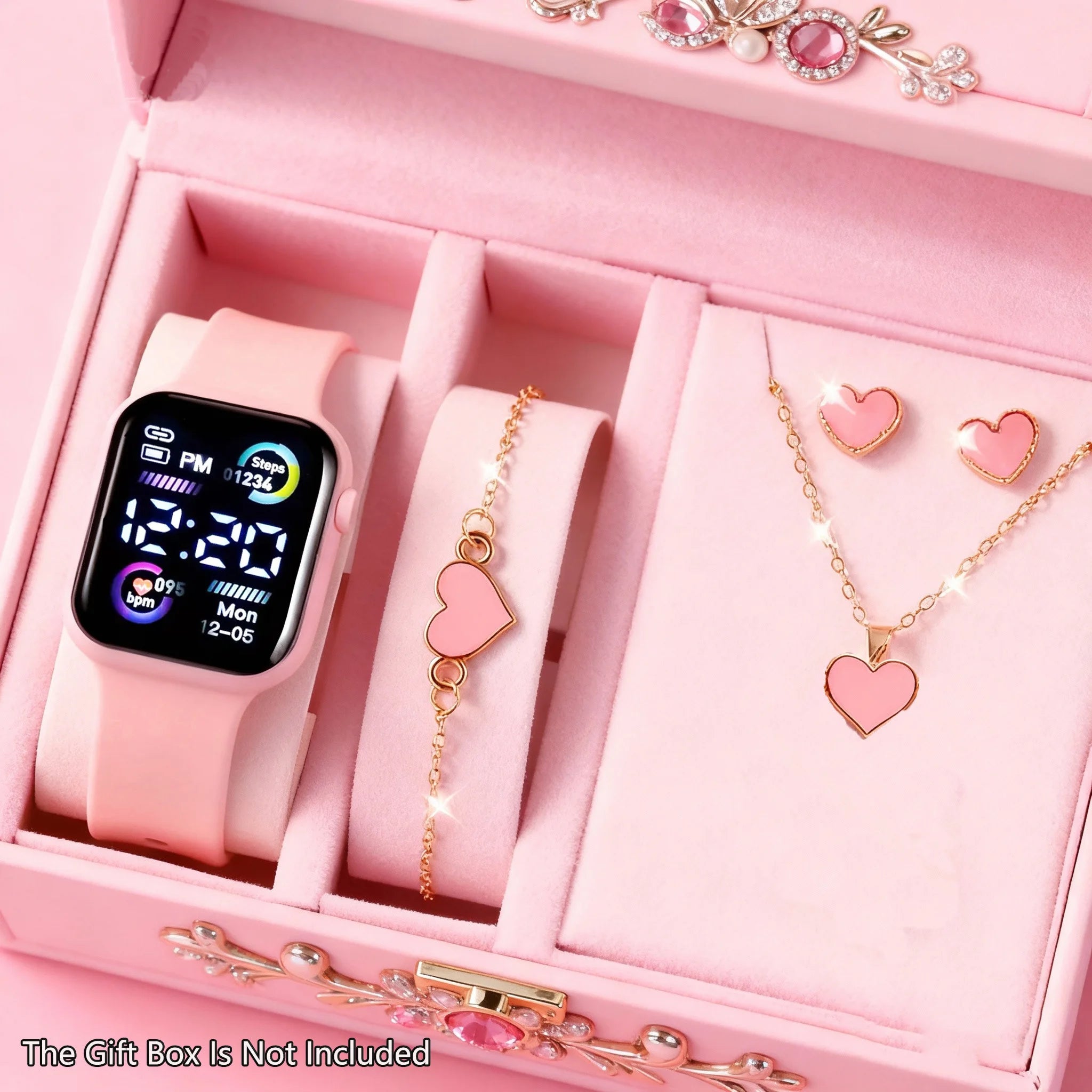 Coffret Montre Digitale + Bijoux Ados — CLEVI Paris