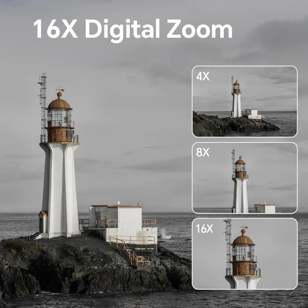 Appareil Photo Numérique 8K AMORUS – Double Objectif Sony 88MP, Autofocus, WiFi, Stabilisation 6 Axes, Écran Tactile 3,2" – CLEVI Paris