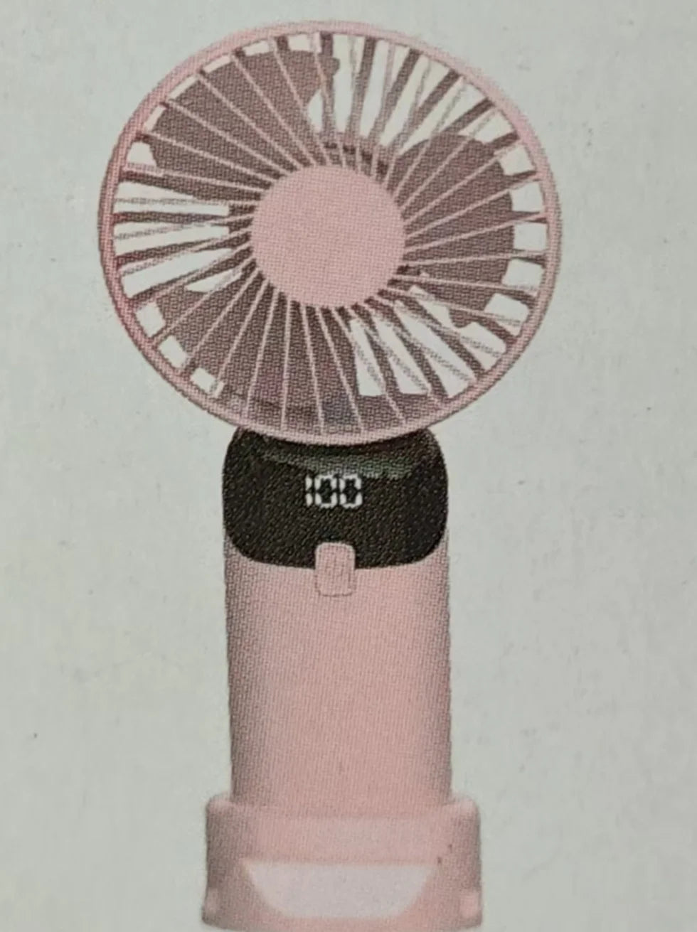Mini Ventilateur USB Rechargeable avec Support Téléphone — CLEVI Paris