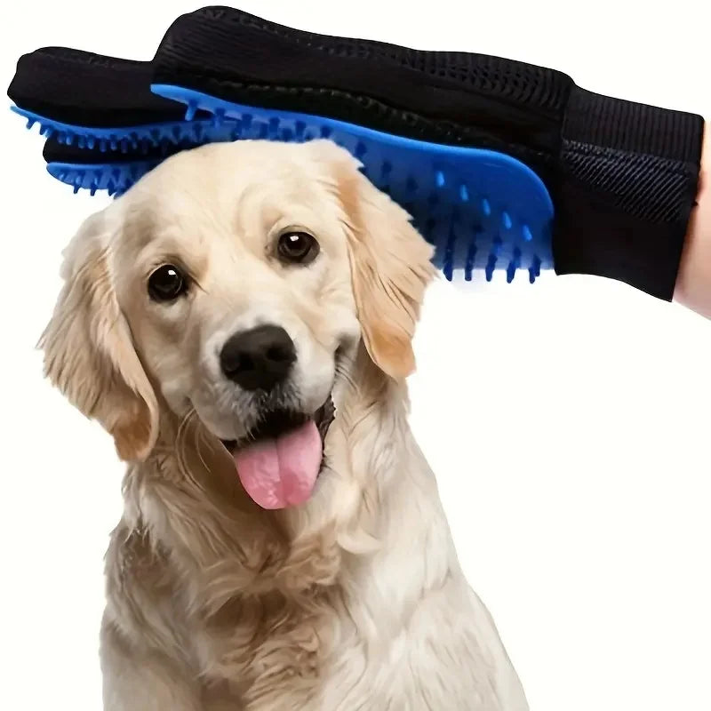 Gant de toilettage 2-en-1 chien et chat – CLEVI Paris