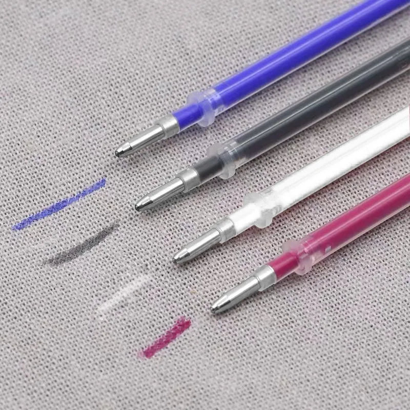 Stylo Thermique Effaçable | Recharges Couture, DIY & Cuir, Lot 40 pcs + Stylo + Boîte – CLEVI Paris