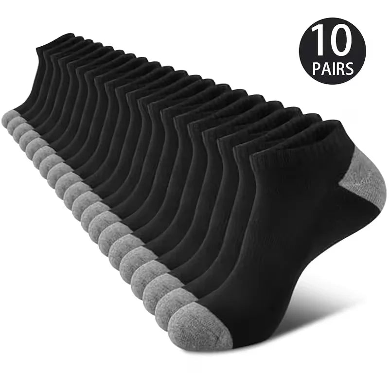 Chaussettes Basses Unisexes — Lot de 5 à 50 paires — CLEVI Paris