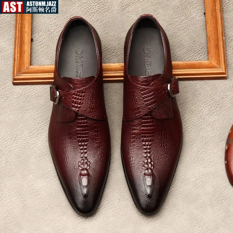 Oxford Homme Cuir Véritable Multi-Style – CLEVI Paris