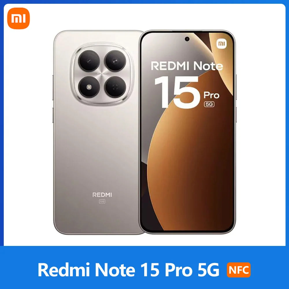 Smartphone Redmi Note 15 Pro 5G 200 Mpx – CLEVI Paris