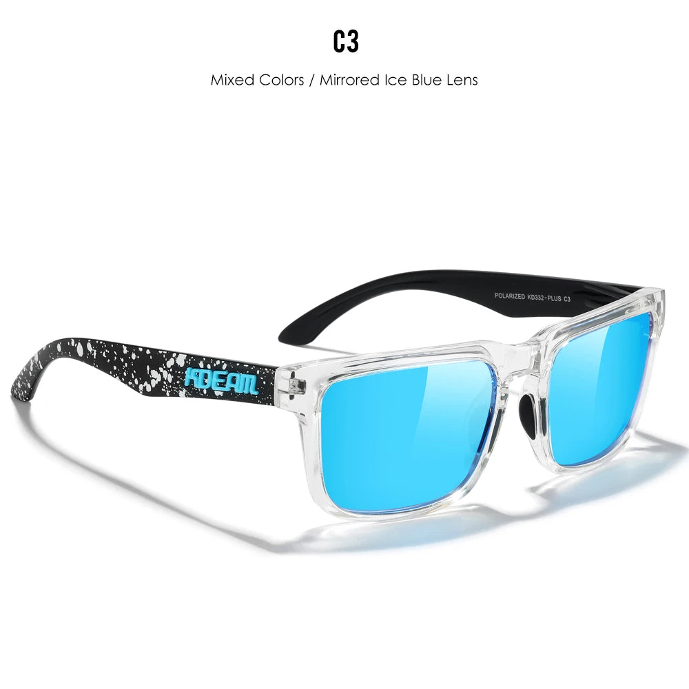 Lunettes de Soleil Polarisées Oversize Homme Femme – Verres Photochromiques Anti-Reflets UV400 – CLEVI Paris