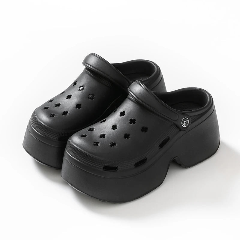 Sabots Compensés Femme EVA | Talon 5–8 cm, Antidérapants, Été – CLEVI Paris